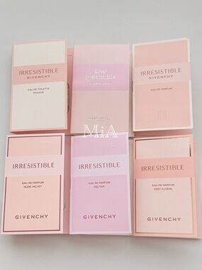 Givenchy Irresistible Perfume For Women Sample Size (6pcs)